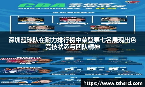 深圳篮球队在耐力排行榜中荣登第七名展现出色竞技状态与团队精神